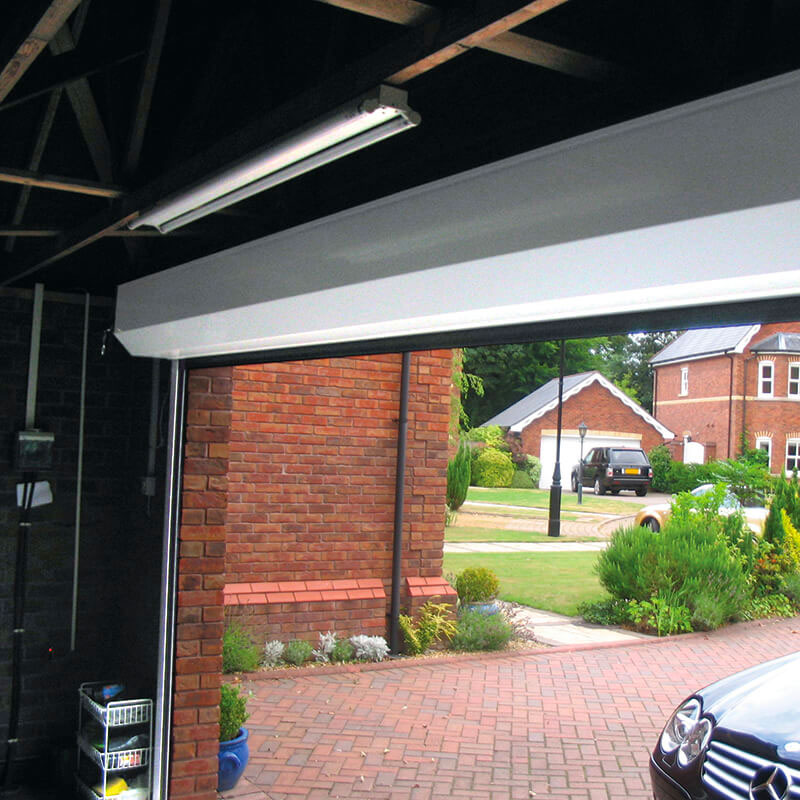 Canopy garage doors