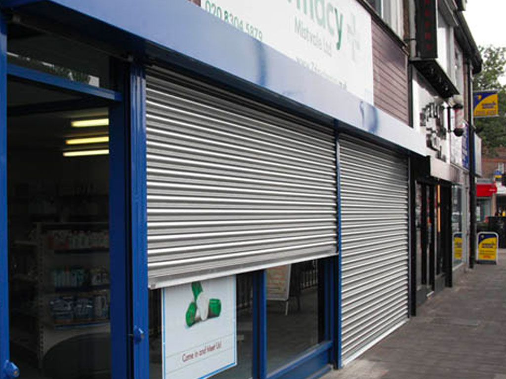 Perforated Roller Shutters London